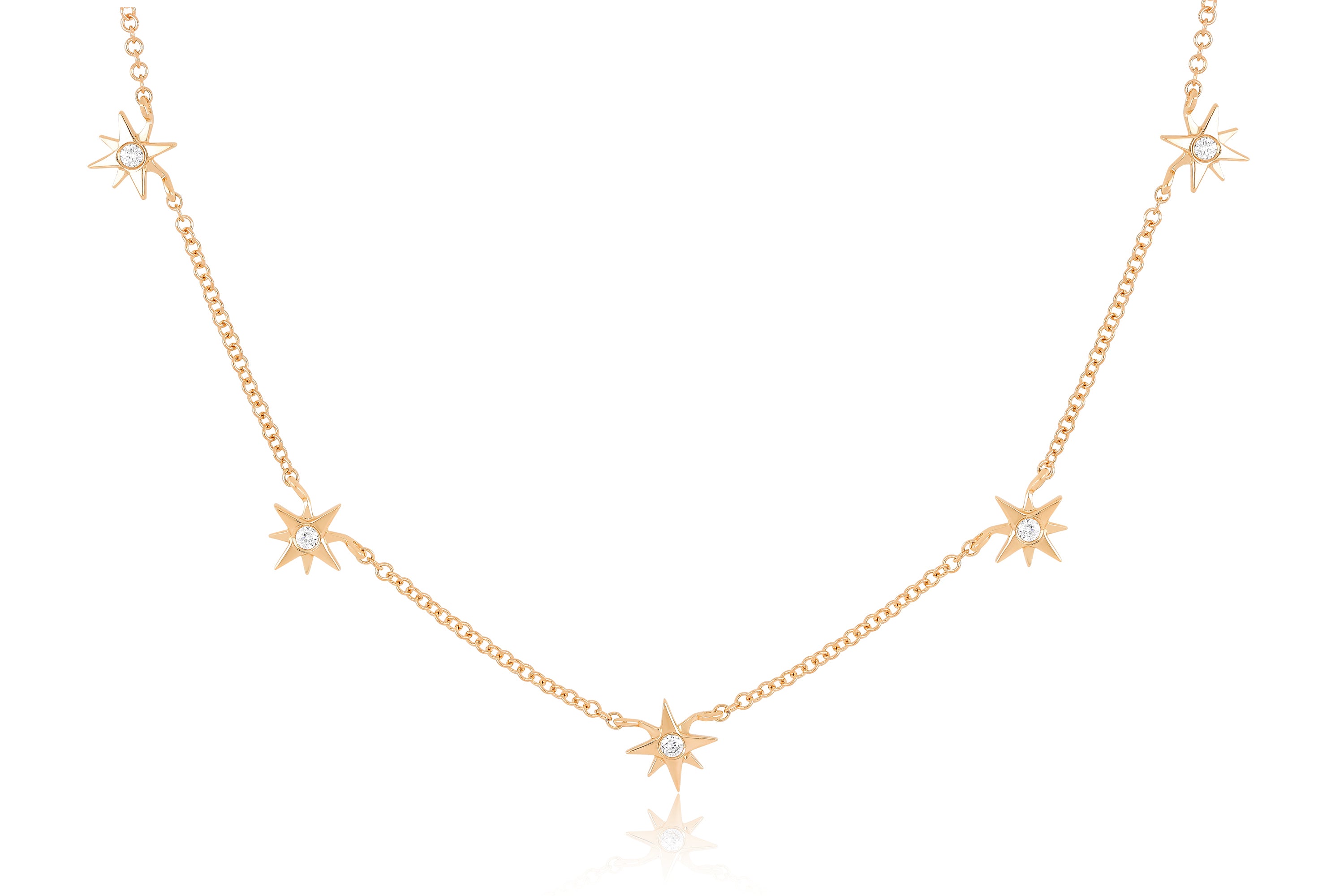 Diamond Multi Starburst Collection® — Necklace EF