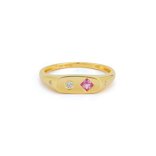 Epi wedding band, pink gold - Categories Q9F76O