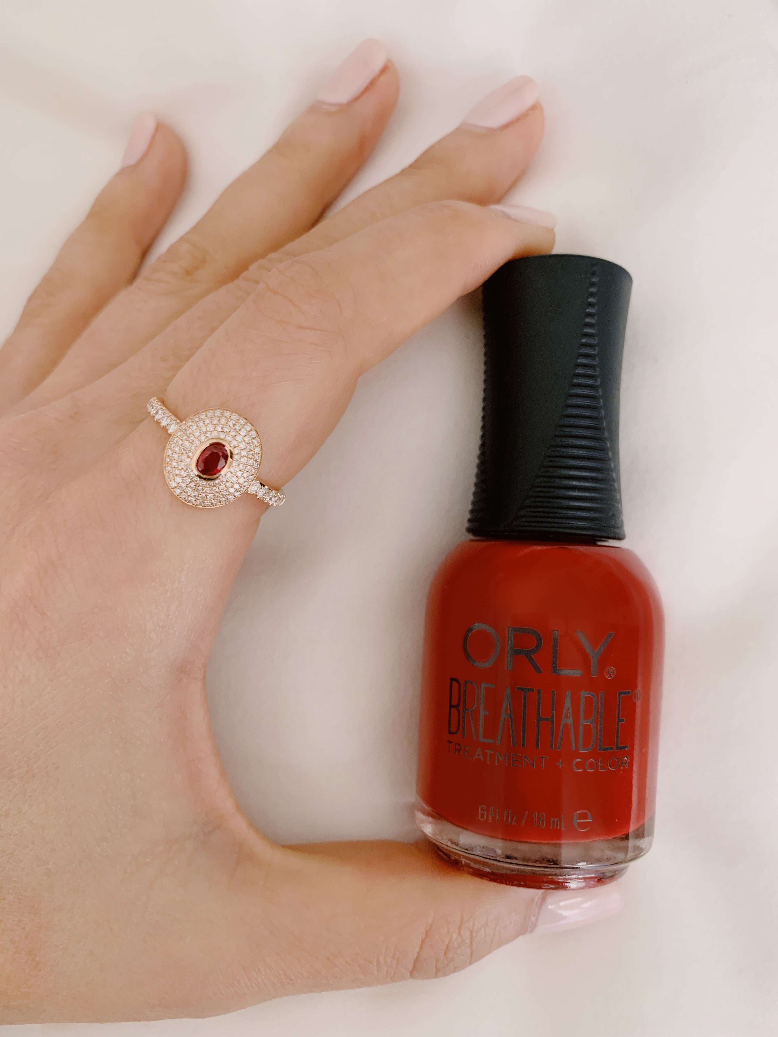 EF Collection X Orly | Breathable Nail Polish in Red-dy To Shine