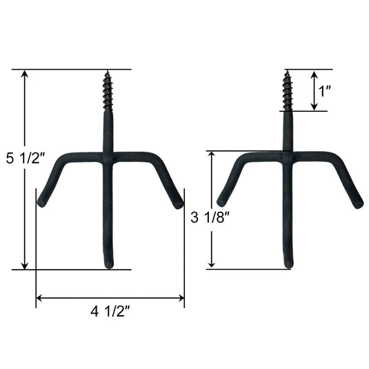 3 Pack Folding Bow Hanger- MUD-CR94-V3