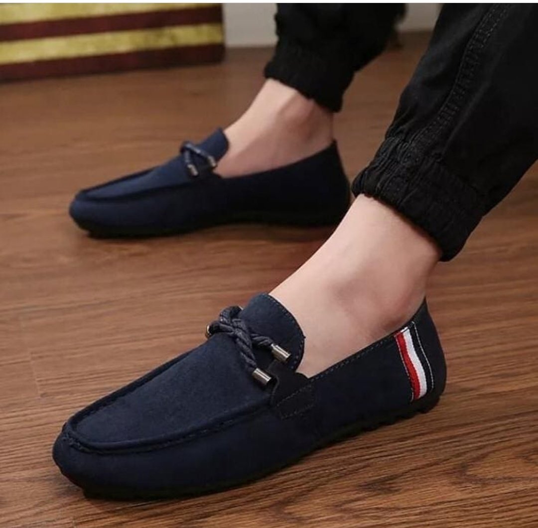 Stylish Men Suede Shoes Fashion 