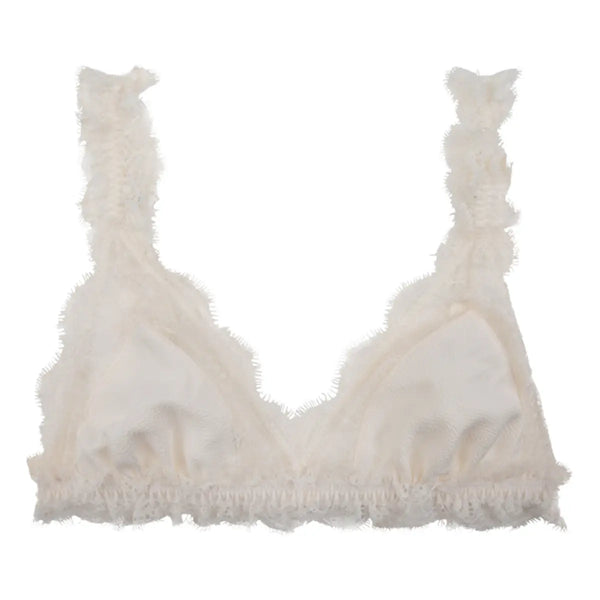 Bra Polly Off White - Polly Off White صدرية, Lace Bralette with Pad Online