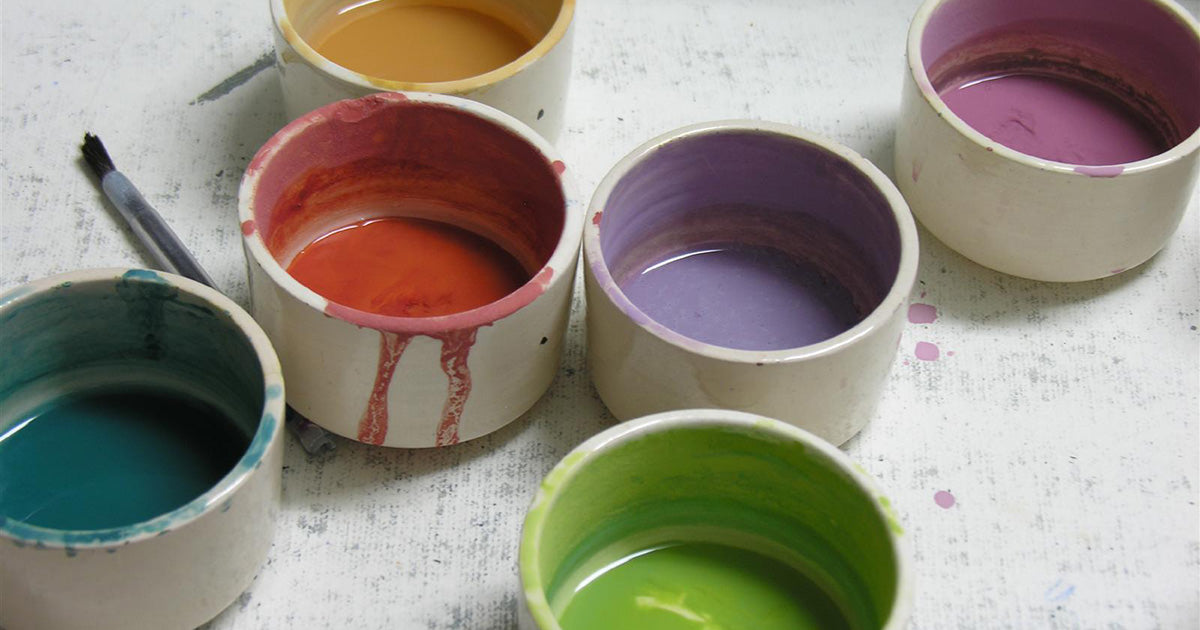 Color Glazes for Earthenware, Ceramics, Stoneware, Pottery