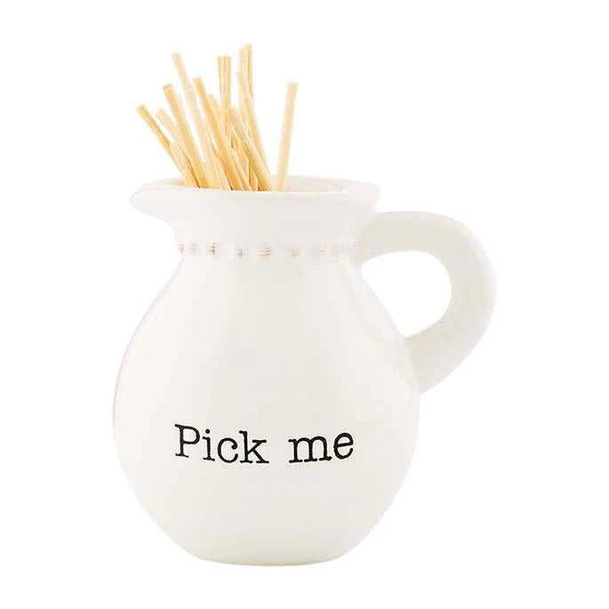 Circa Toothpick Holder Set Basket - 3 Styles