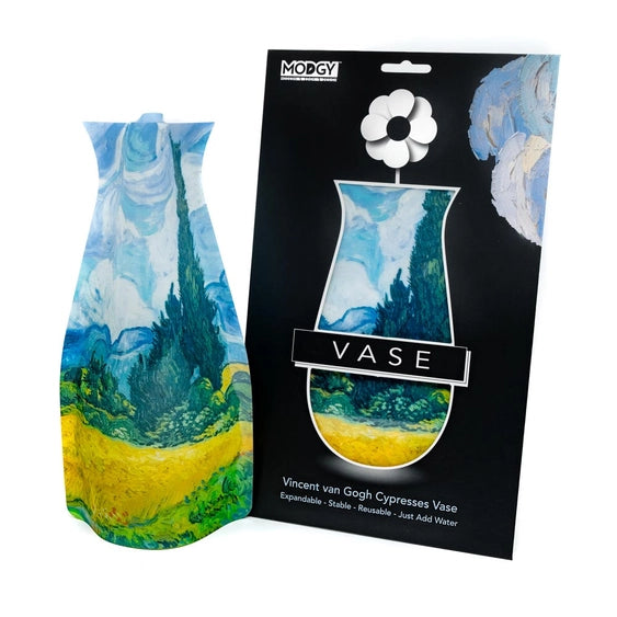 Modgy Expandable Vase - Van Gogh Cypresses