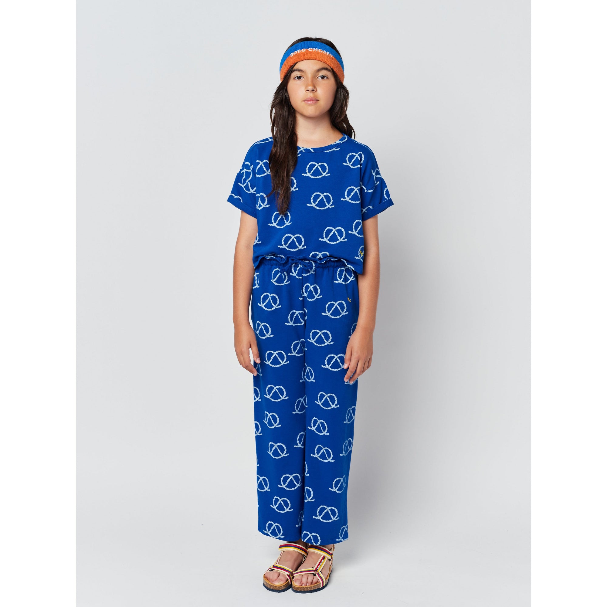 Sea Flower All Over Gathered Jogging Pants - Buckets and Spades