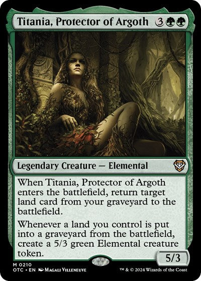 Titania, Protector of Argoth (Commander: Outlaws of Thunder Junction) Near Mint