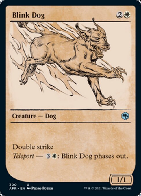 Blink Dog (Showcase) (Adventures in the Forgotten Realms) Light Play