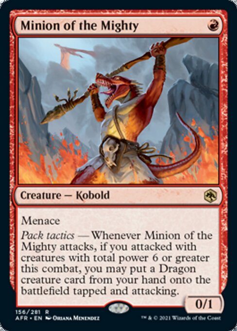 Minion of the Mighty (Adventures in the Forgotten Realms) Heavy Play