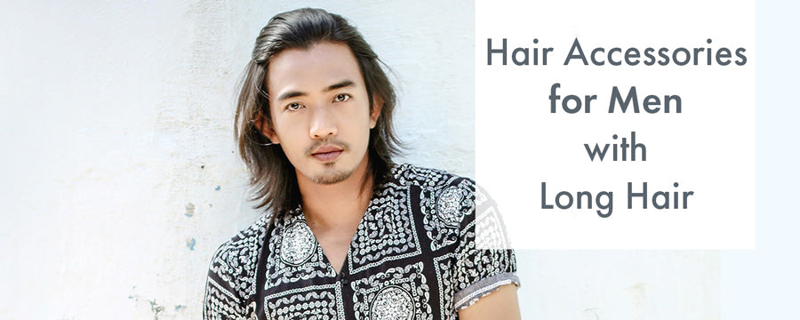 hair accessories for men with long hair