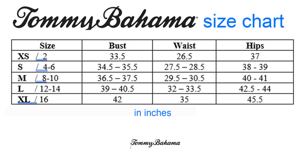 Tommy Bahama Shoe Size Chart