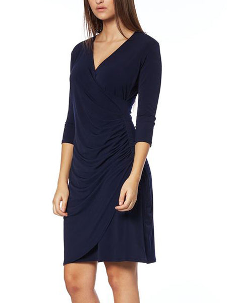 long navy dress canada