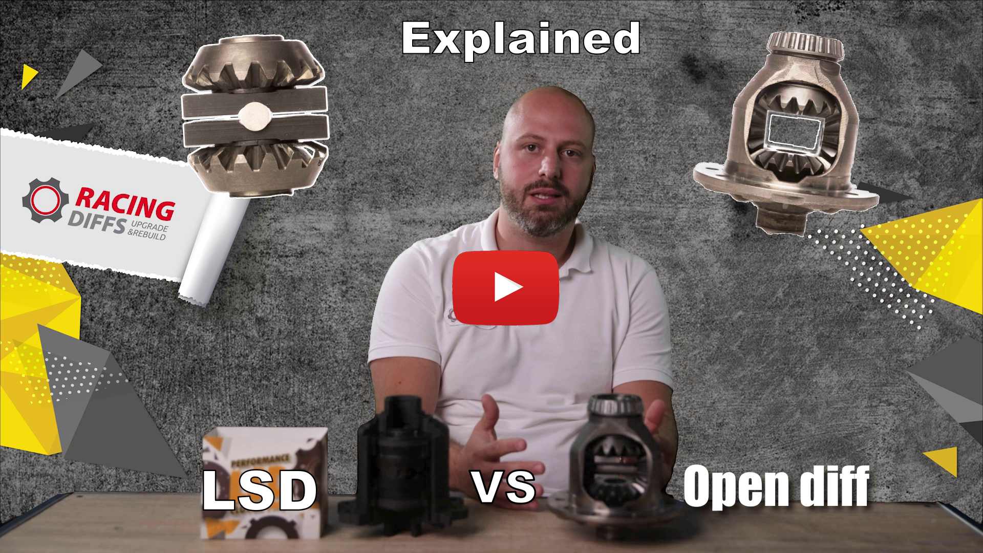 LSD vs open differential comparison video by RacingDiffs explaining traction and performance benefits
