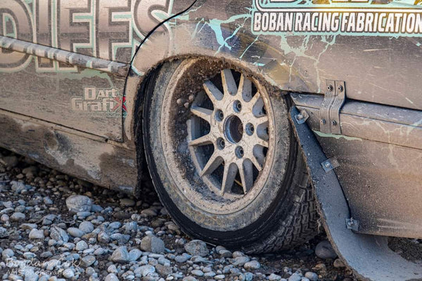 rear coilover damage on BMW E36