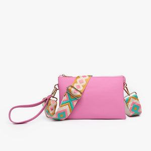 Bubblegum - Izzy Crossbody with Guitar Strap - Sweet Southern Charm