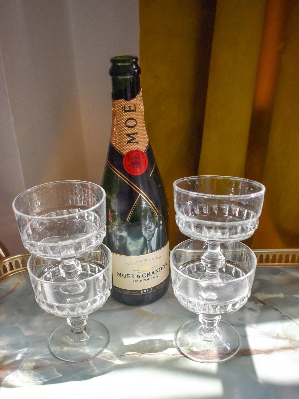 Vintage Champagne Glasses – Crook \u0026 Noble