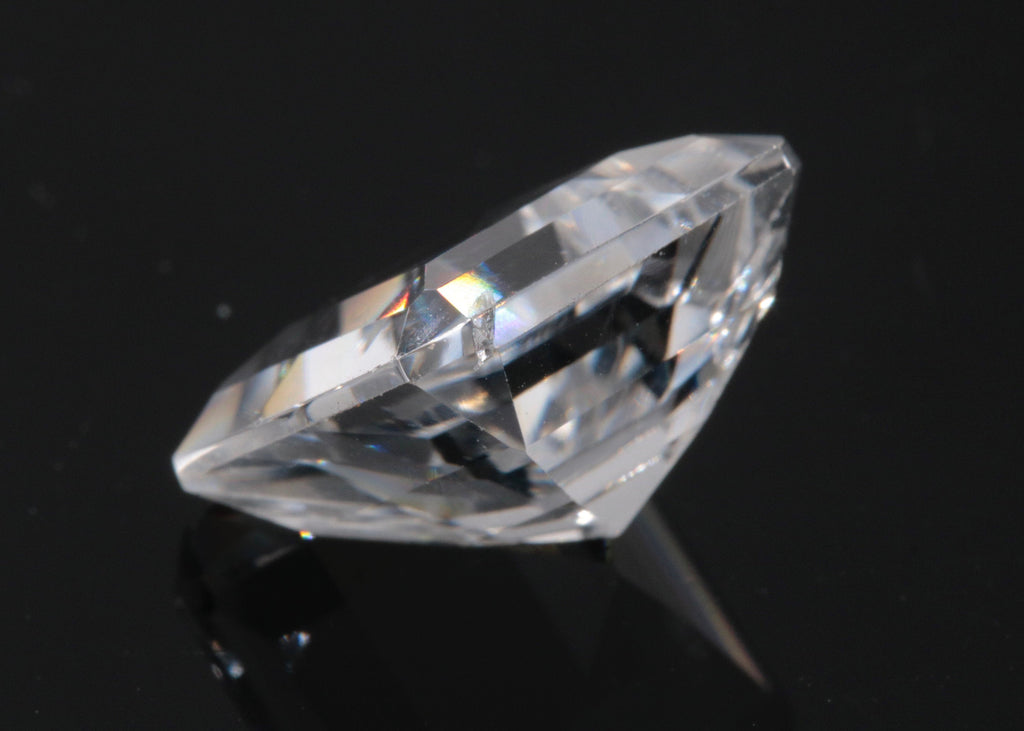 Natural Rock Crystal DIY Jewelry Quartz faceted quartz stone white quartz beads rock crystal SQ 14mm DIY Jewelry Supplies-Planet Gemstones
