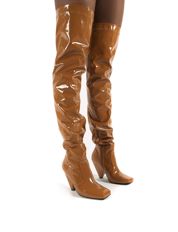 public desire heeled boots