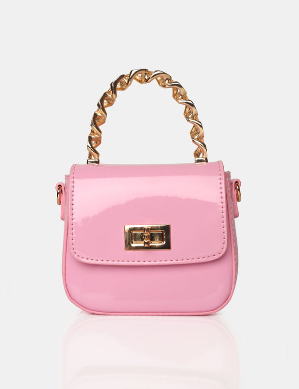 Spotted Crossbody Handbag- Hot Pink – The Pulse Boutique