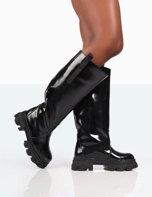 ddtt Berry Knee-High Boots