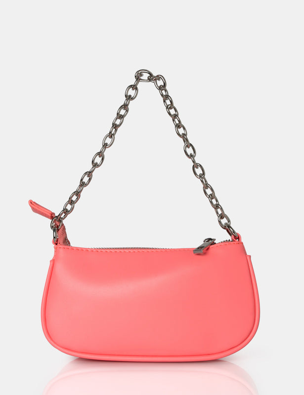 Spotted Crossbody Handbag- Hot Pink – The Pulse Boutique