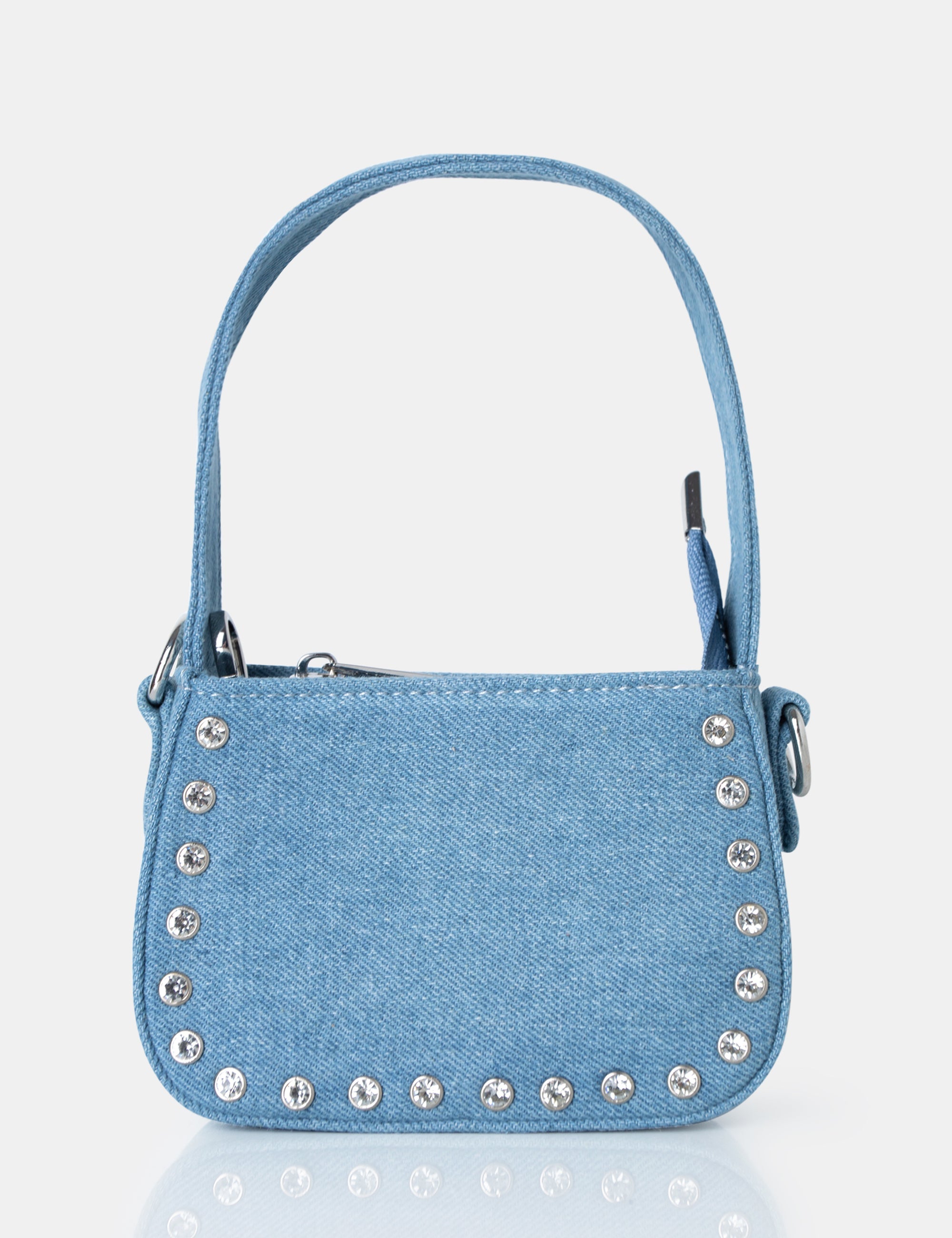 Lee Blue Denim Studded Mini Bag product