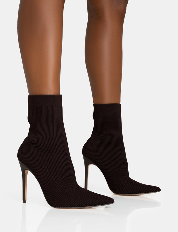 Womens Sock Boots  Sock Ankle Boots - Public Desire USA