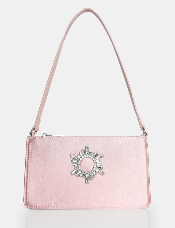 Spotted Crossbody Handbag- Hot Pink – The Pulse Boutique