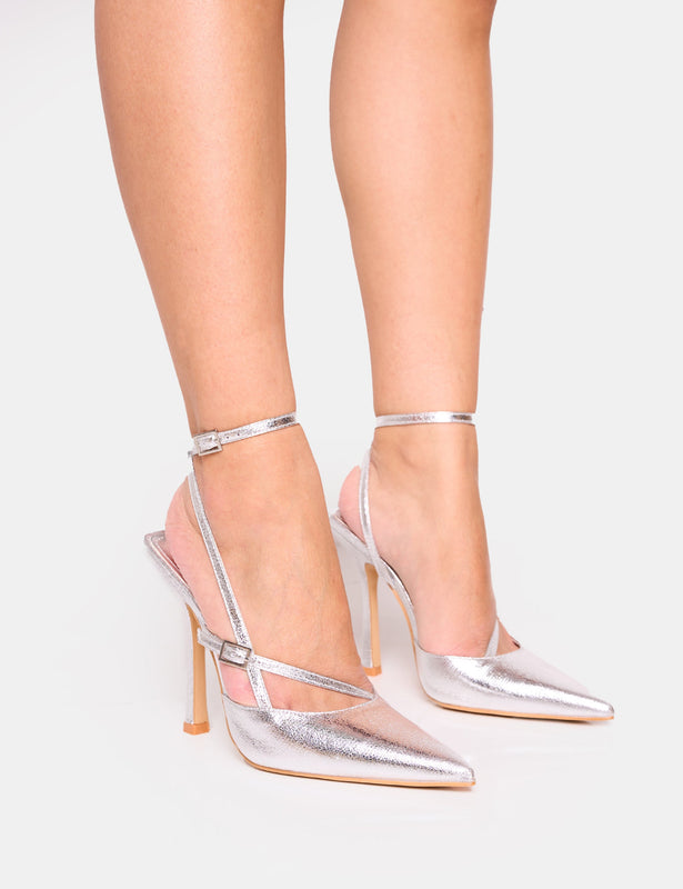 Women's Clear Pointed Toe Pumps | Clear Pumps-Dream Pairs
