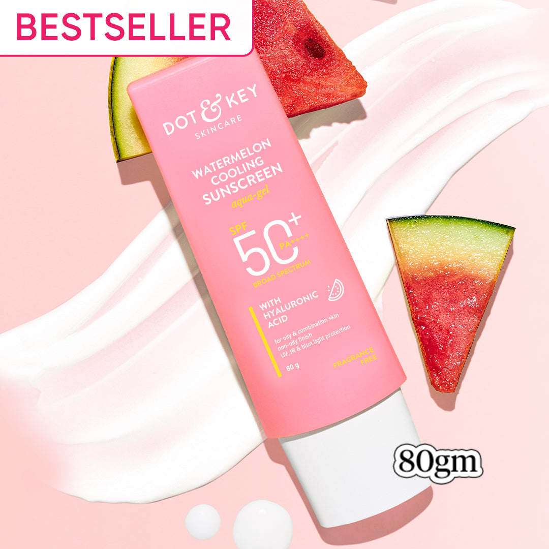 Watermelon Cooling Hyaluronic Sunscreen SPF 50+, PA++++ - Dot  Key product image