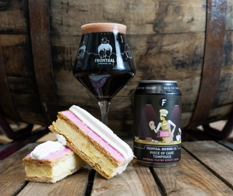 Piece of Cake Tompouce imperial pastry stout Frontaal brewing Company