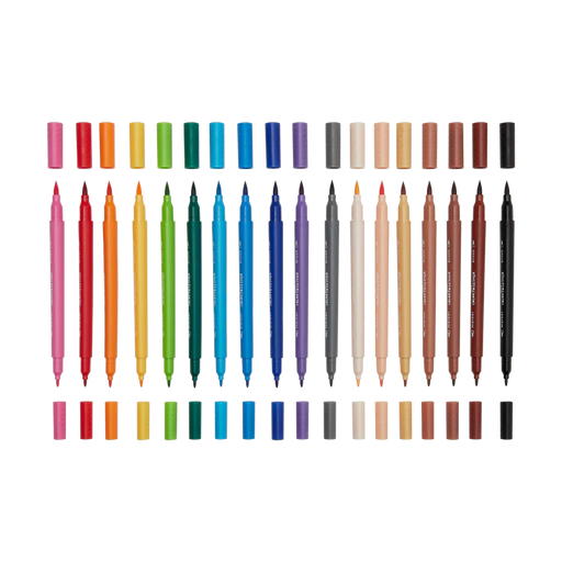 Brilliant Brush Markers - Set of 24