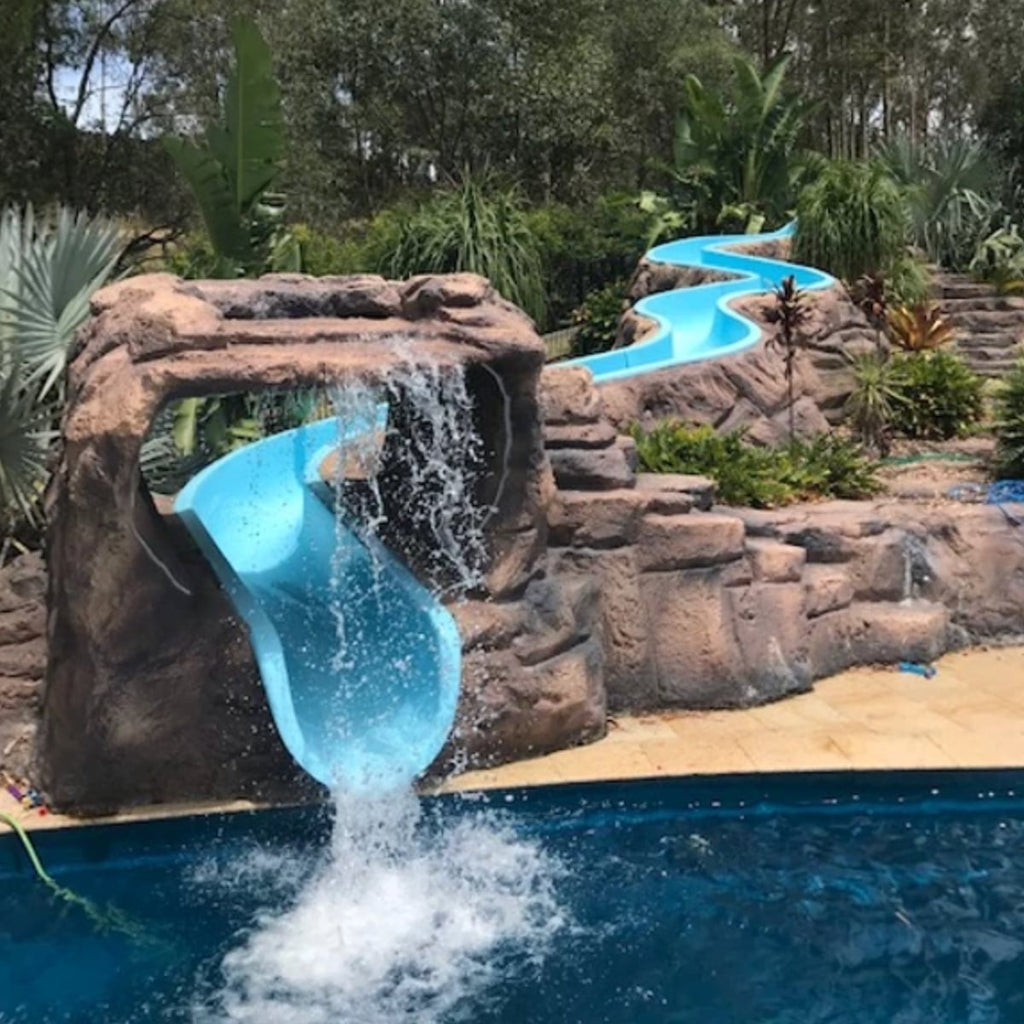 DIY AquaSlide™   Modular Pool Water Slide Straight Section