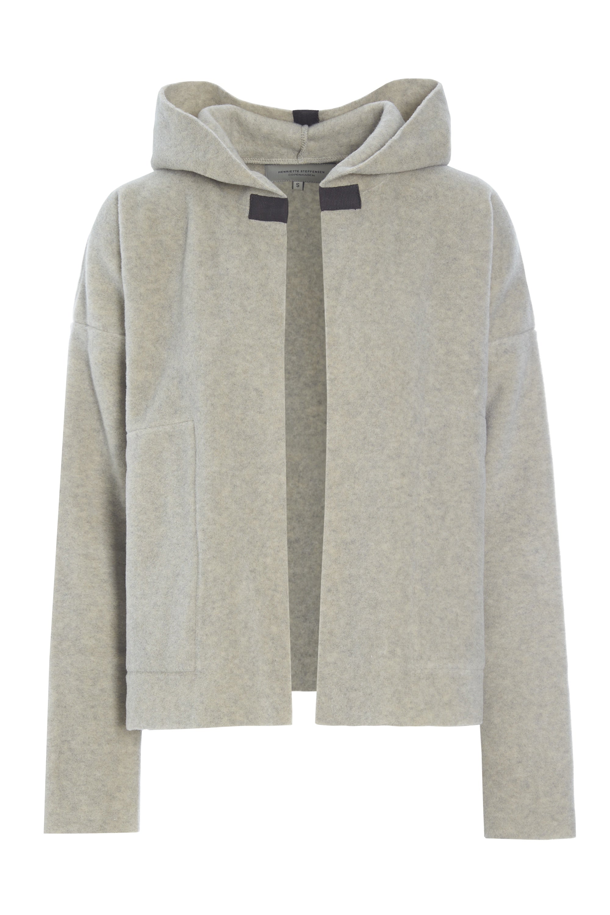 Henriette Steffensen Sporty Cardigan in Sand by Ohh By Gum