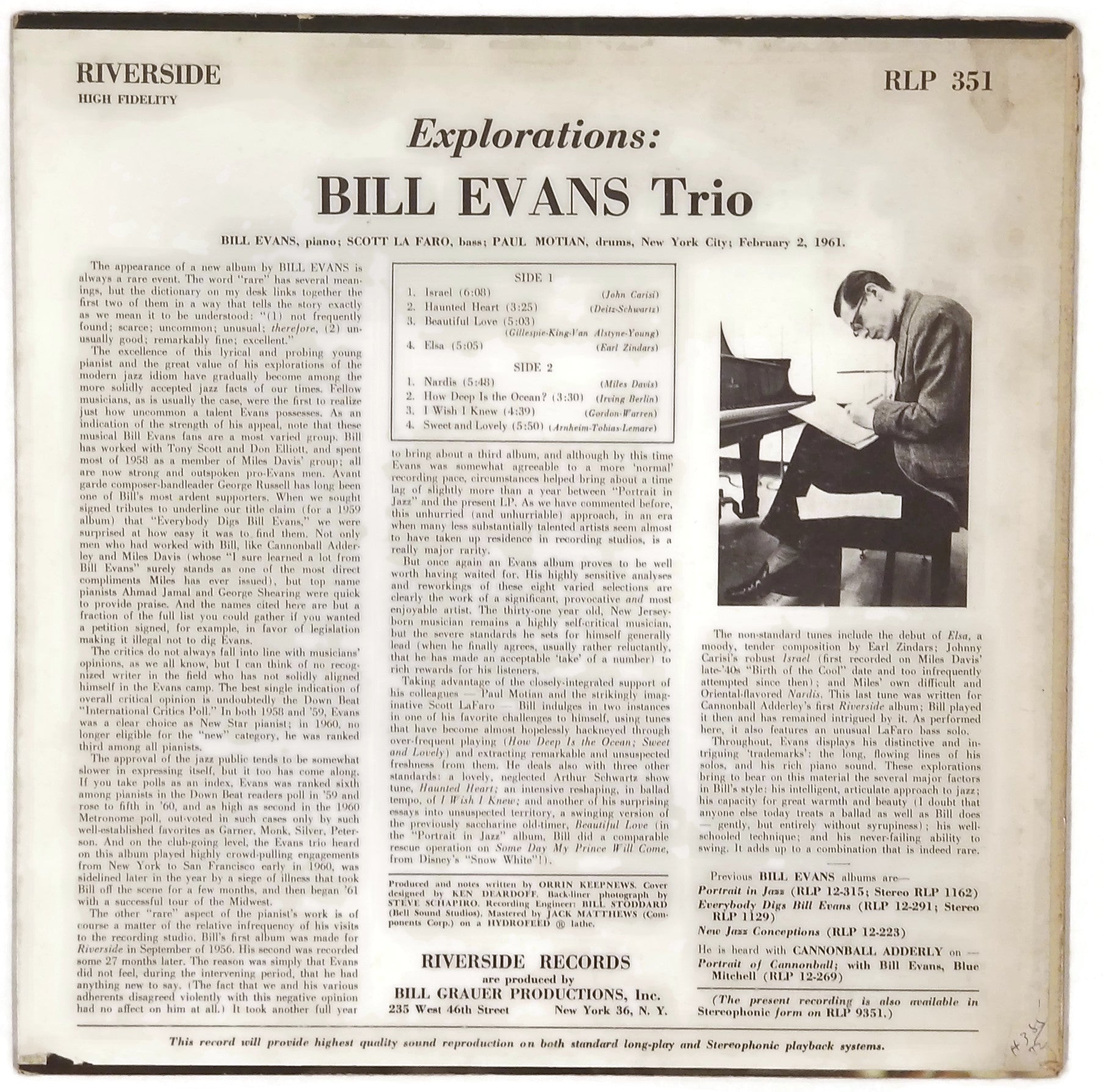 正規通販 【レコード】Bill CD) EVANS / Japan Evans TRIO Trio