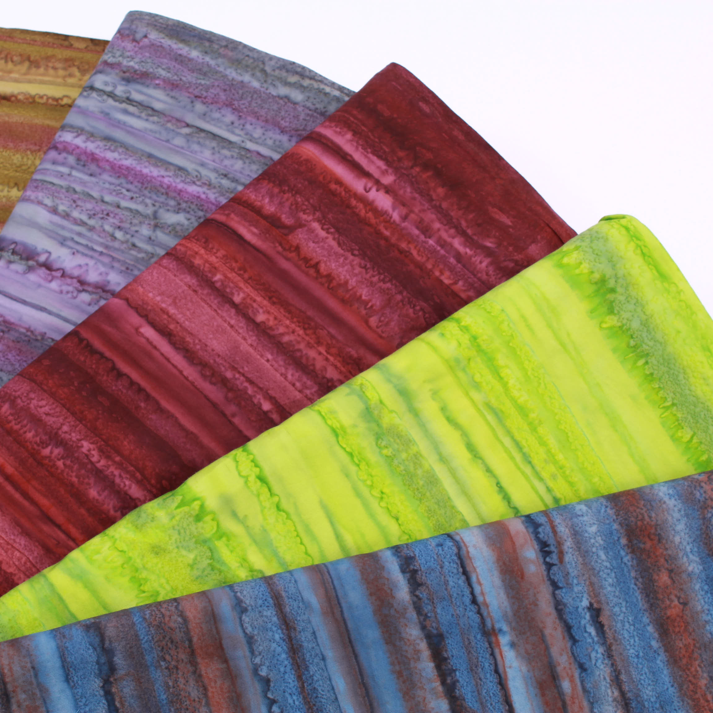 1.5 Yards Zinnia by Island Batik Hand-Dyed 100% Cotton Quilt Batik Fabric  by The Yard 721402018