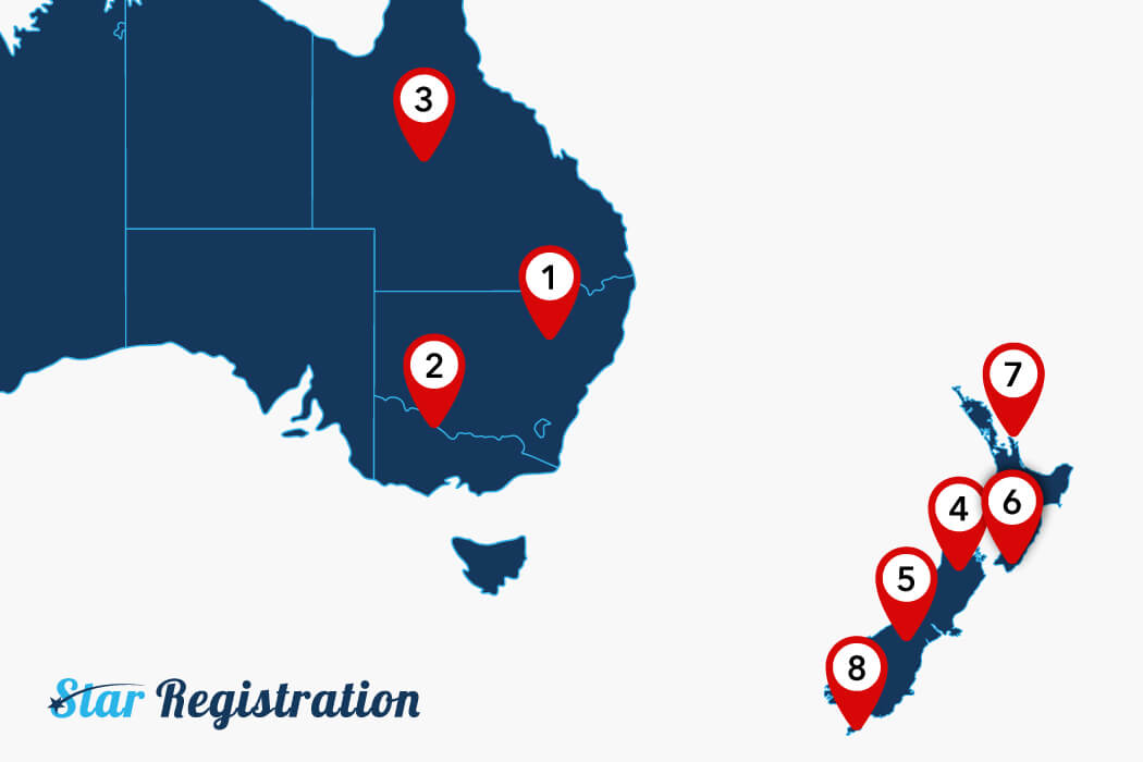 Dark Sky Place in Australia and New Zealand