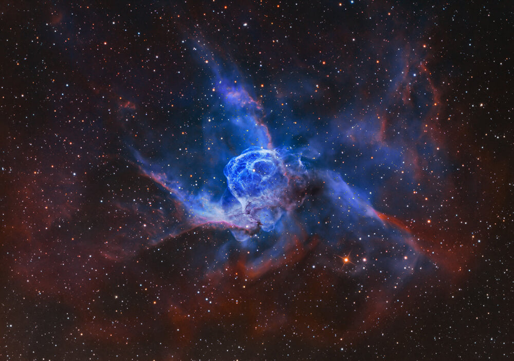 Emission nebula NGC 2359, Duck Nebula