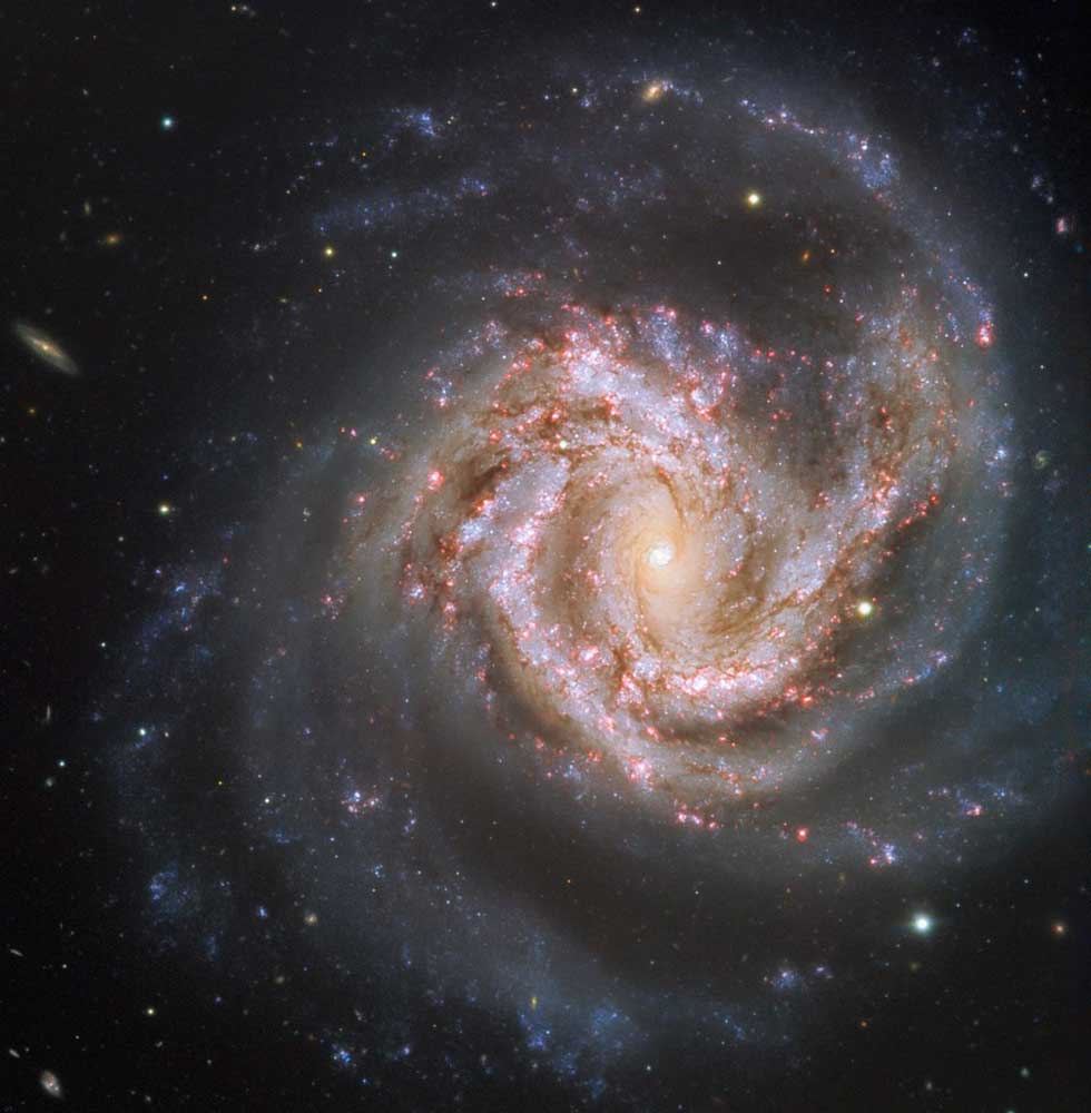 Barred spiral galaxy M61
