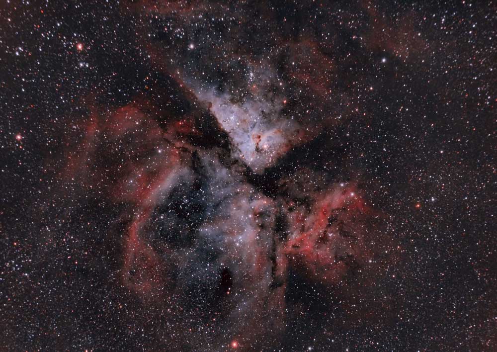 Emission nebula NGC 3372
