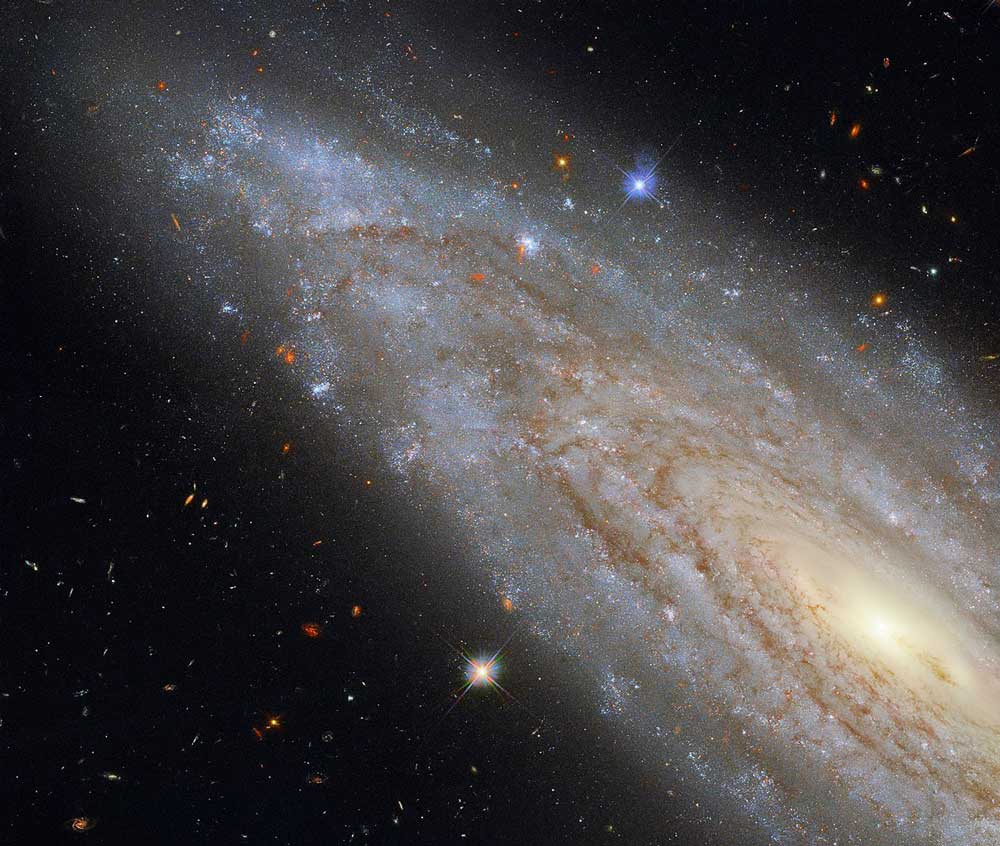Spiral galaxy NGC 3254