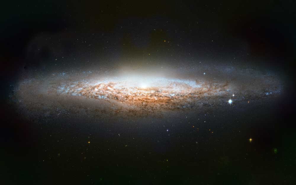 Spiral galaxy NGC 2683, UFO Galaxy