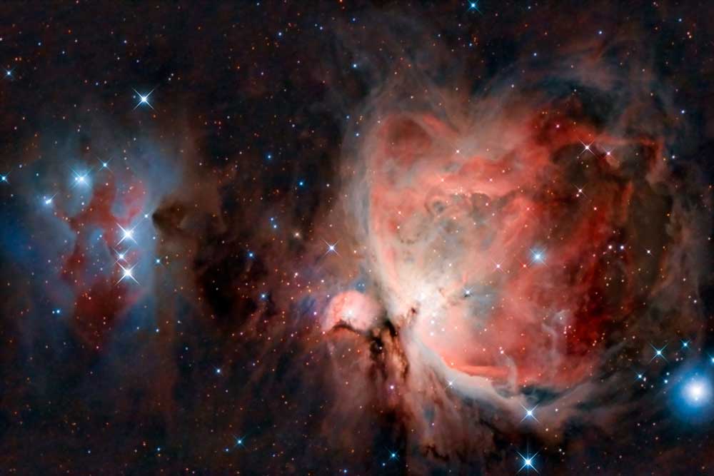 Emission nebula M42, NGC 1976, Orion Nebula