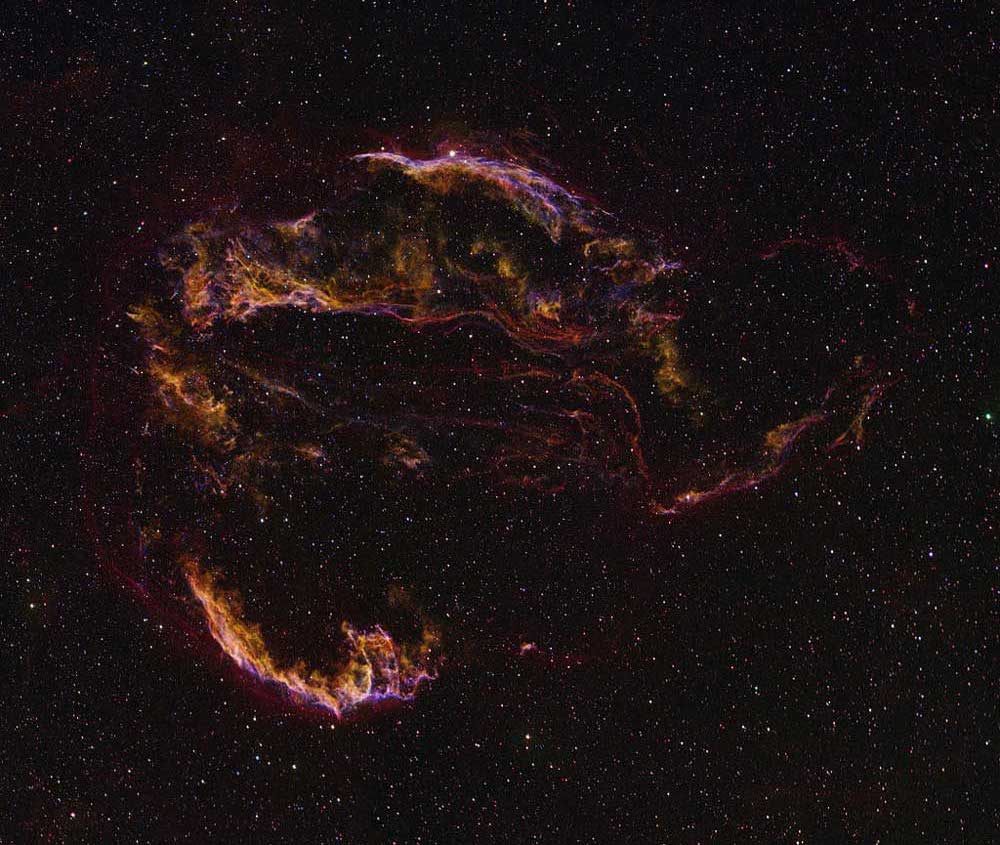 Cirrus Nebula, Veil Nebula