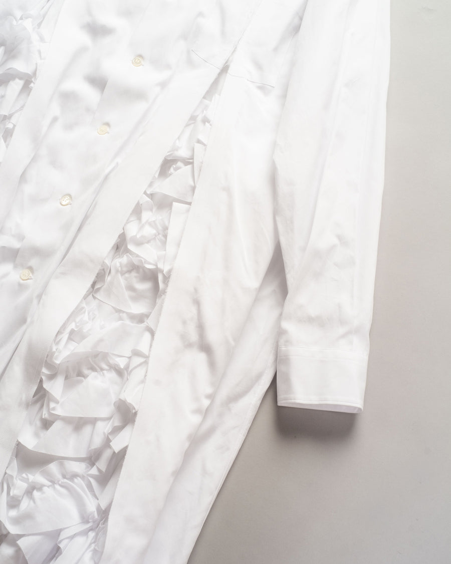 cotton broadcloth shirtdress