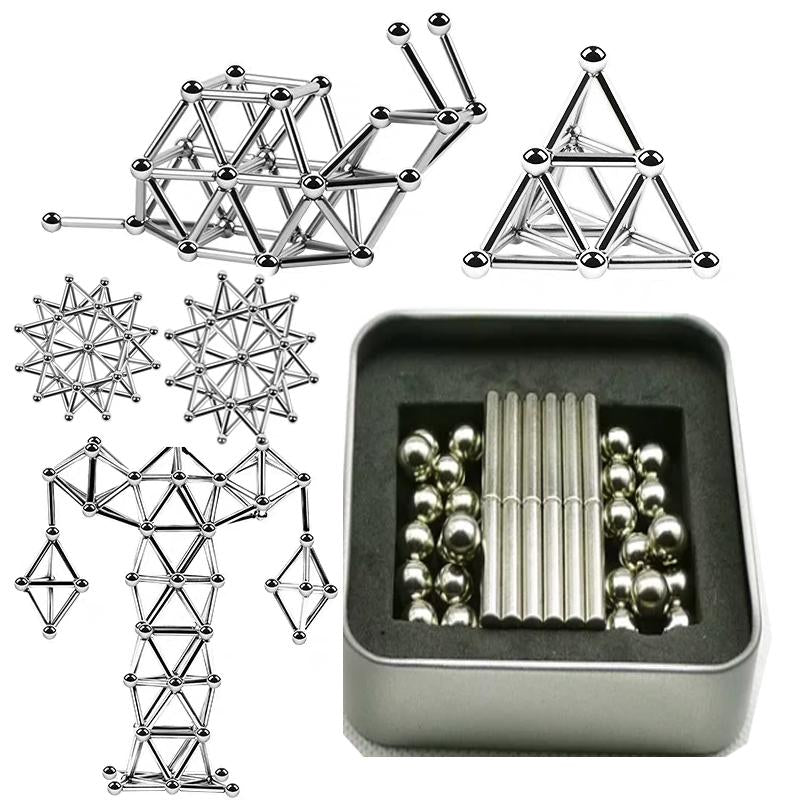 magnetic sticks and balls set