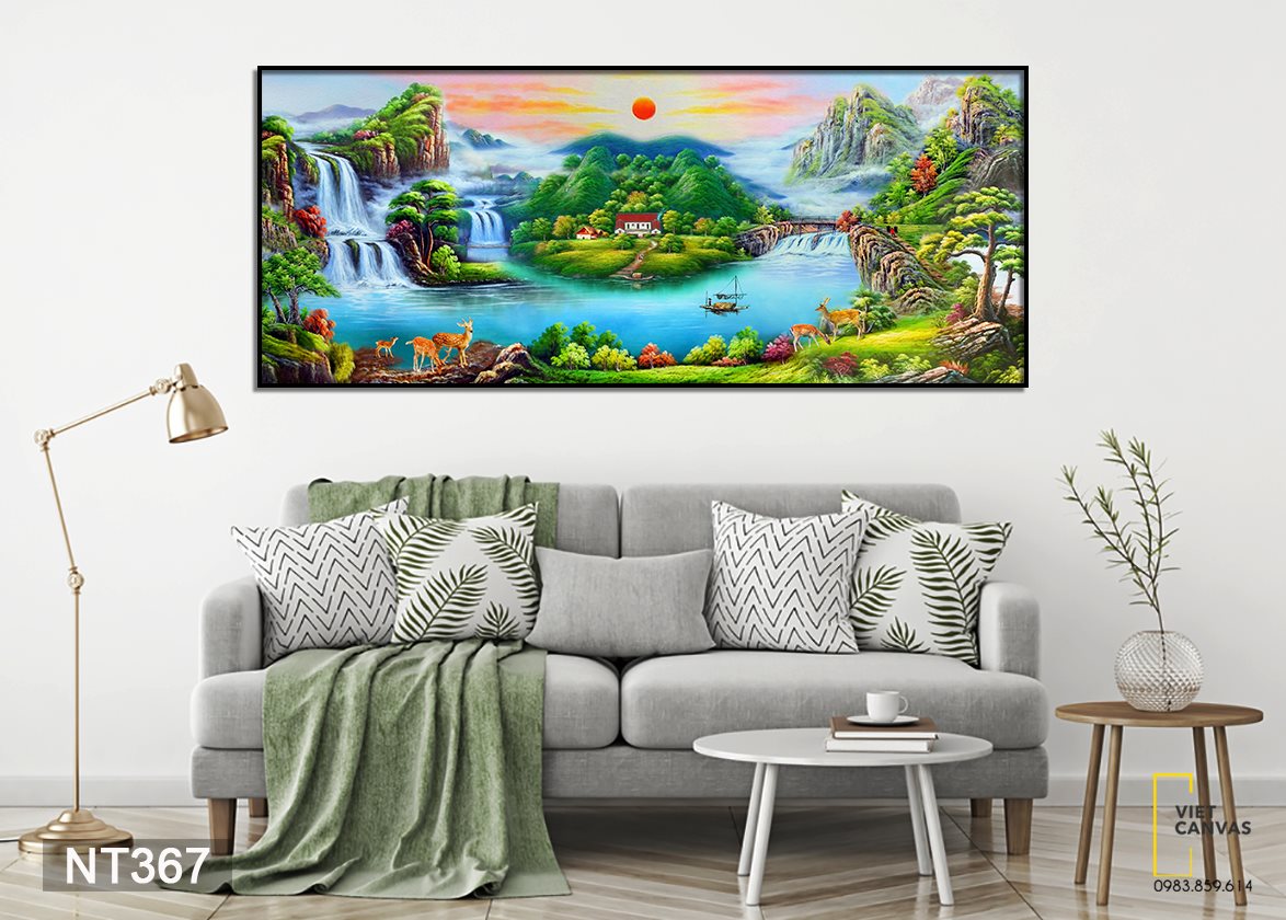 Tranh Phong Cảnh Thiên Nhiên Thơ Mộng Trữ Tình - NT367 - Viet Canvas