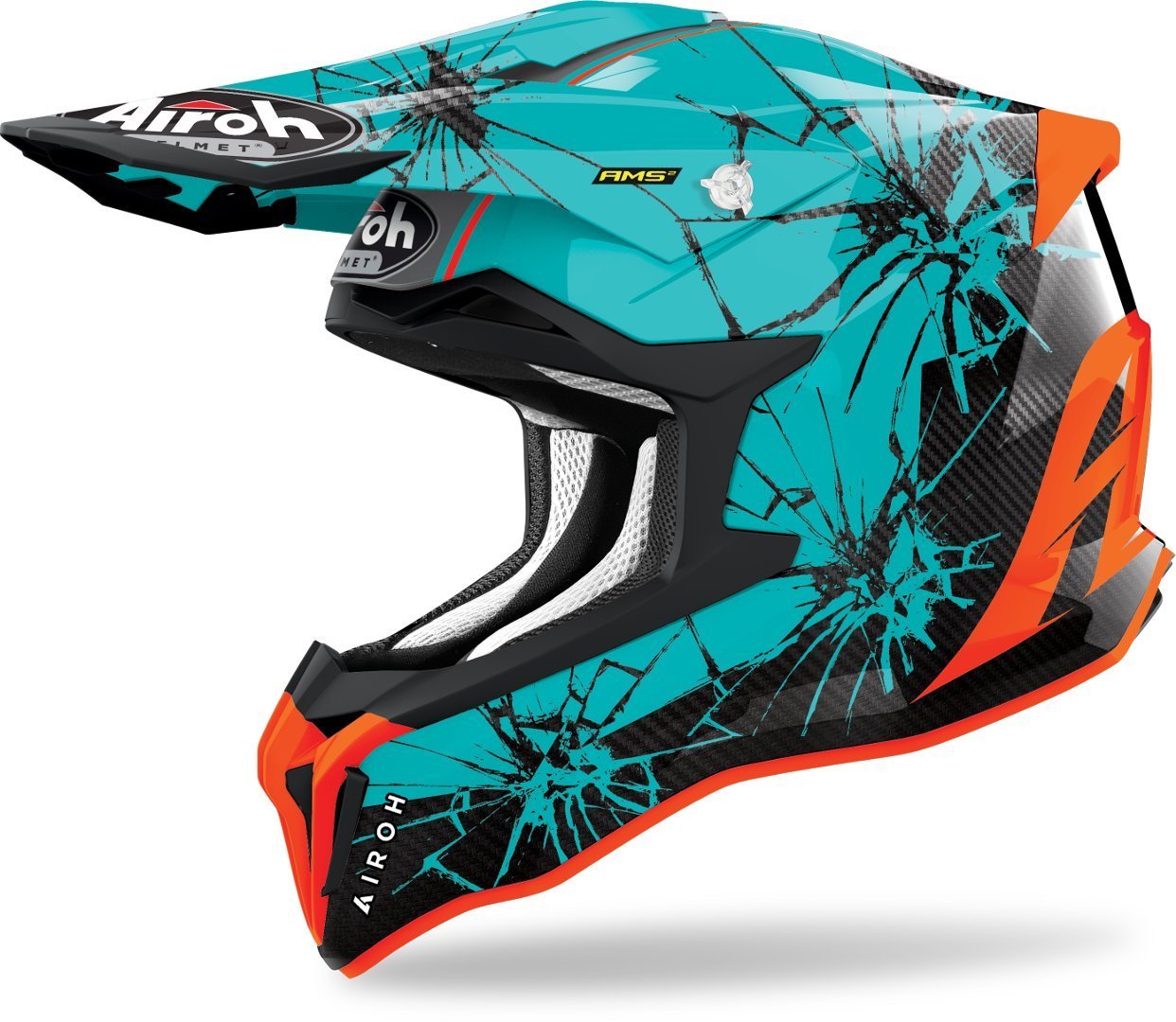 flat black mx helmet