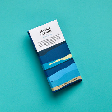 Salted Caramel Blonde Chocolate Bar Gift The Chocolate Society