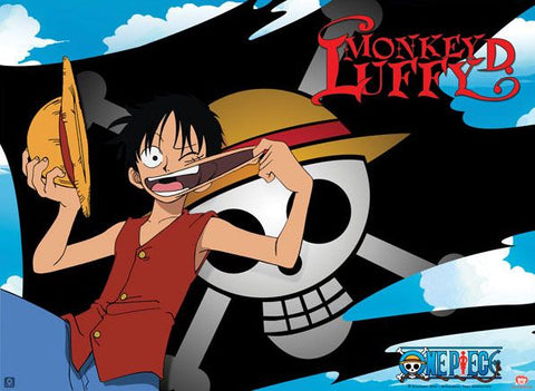 Drapeau Pirate Luffy (One Piece) - Taverne du Pirate